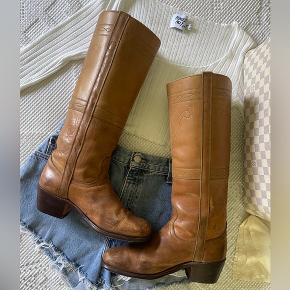 FRYE | Black Label Banana Campus Boots - Picture 5 of 9